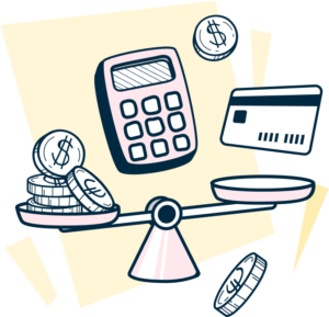 Swipey - Scale Money Calculator Card